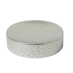 Hammered Soap Dish, Stainless Steel